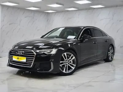 Used Audi A6 S-Line 299 HP (219 kW) 2022 Black Sedan