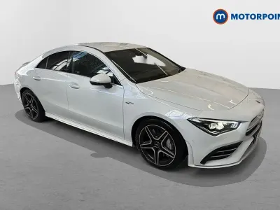 Używany Mercedes CLA35 AMG AMG 306 KM (225 kW) 2022 Biały Coupe