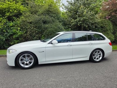 Begagnad BMW 528 M Sport 2012 Vit Kombi