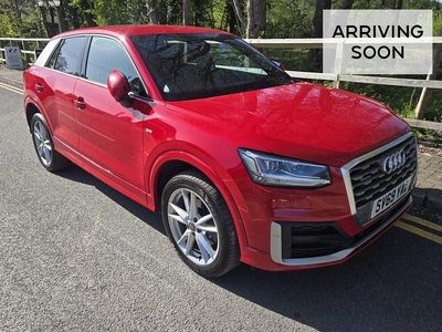 Used Audi Q2 S-Line 150 HP (110 kW) 2019 Red SUV