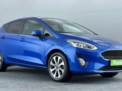 Used Ford Fiesta Trend 86 HP (63 kW) 2019 Blue Hatchback