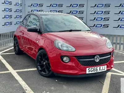 Used Vauxhall Adam S 70 HP (51 kW) 2016 Red Hatchback