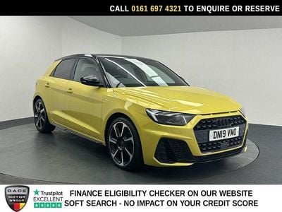 Used Audi A1 Sportback S-Line 150 HP (110 kW) 2019 Yellow Hatchback
