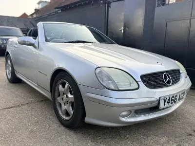 Used Mercedes SLK230 2001 Silver Cabriolet