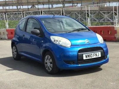 Używany Citroën C1 68 KM (50 kW) 2010 Niebieski Hatchback