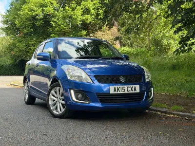 Used Suzuki Swift SZ4 94 HP (69 kW) 2015 Blue Hatchback