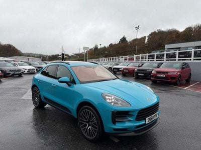 Used Porsche Macan 245 HP (180 kW) 2018 Blue SUV