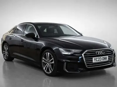 Used Audi A6 S-Line 294 HP (216 kW) 2023 Black Sedan