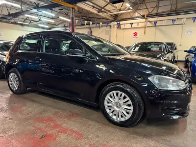 Used VW Golf VII S 83 HP (61 kW) 2014 Black Hatchback