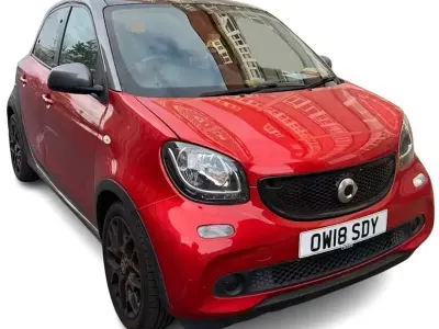 Used Smart ForFour Premium 90 HP (66 kW) 2018 Grey Hatchback
