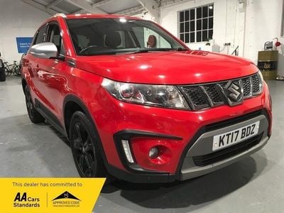 Red Used 2017 Suzuki Vitara Hatchback | £11,380 (Fair price)