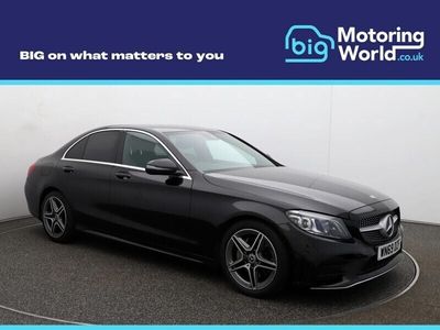 used Mercedes C200 C Class 1.5MHEV EQ Boost AMG Line (Premium) Saloon 4dr Petrol G-Tronic+ Euro 6 (s/s) (198 ps) AMG body Saloon