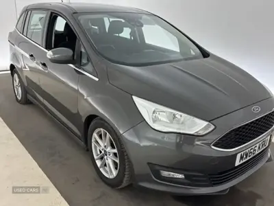 Used Ford Grand C-Max Zetec 120 HP (88 kW) 2017 Grey MPV