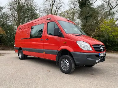 Używany Mercedes Sprinter 2009 Czerwony