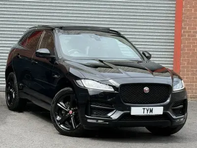 Used Jaguar F-Pace R-Sport 180 HP (132 kW) 2018 Black SUV