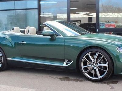 Used Bentley Continental GT Convertible 550 HP (404 kW) 2021 Green Cabriolet