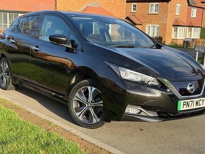 Black Used 2021 Nissan Leaf Tekna Hatchback | £12,350 (Fair price)