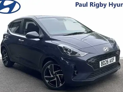 New Hyundai i10 Premium 79 HP (58 kW) 2026 Blue Hatchback