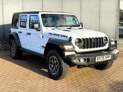 New Jeep Wrangler Rubicon 272 HP (200 kW) 2025 White SUV