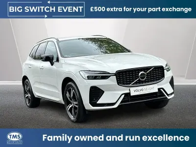 Używany Volvo XC60 R-Design 197 KM (144 kW) 2021 Biały SUV