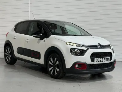 Used Citroën C3 PureTech 83 HP (61 kW) 2022 White Hatchback