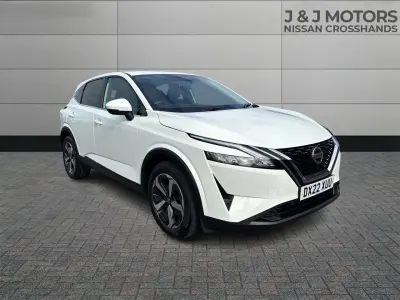 Used Nissan Qashqai N-Connecta 2022 White SUV