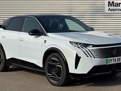 Used Peugeot e-3008 GTi 156 kW (213 HP) 2024 White SUV