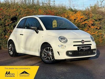 White Used 2017 Fiat 500 S Hatchback | £7,295 (A bit pricey)