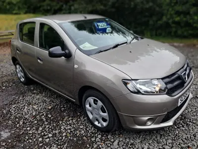 Used Dacia Sandero Ambiance 2015 Beige Hatchback