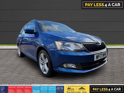 Used Skoda Fabia SE L 2017 Blue Estate