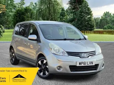 Used Nissan Note N-TEC 110 HP (80 kW) 2012 Silver Hatchback