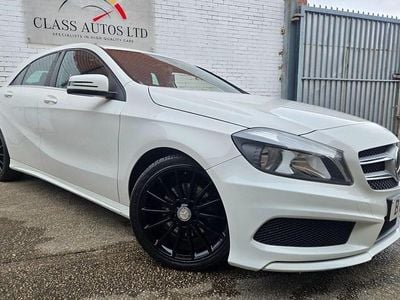 Used Mercedes A200 AMG 136 HP (100 kW) 2014 White Hatchback