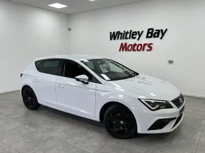 Begagnad Seat Leon FR 180 HK (132 kW) 2018 Vit Halvkombi