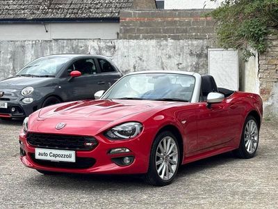 Używany Fiat 124 Spider Anniversary 140 KM (102 kW) 2017 Czerwony Kabriolet