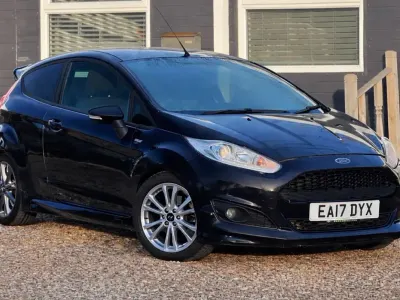Used Ford Fiesta ST-Line 100 HP (73 kW) 2017 Black Hatchback