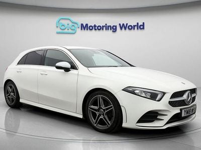 Used Mercedes A200 AMG line 161 HP (118 kW) 2018 White Hatchback