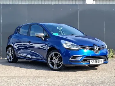 Used Renault Clio GT-Line 90 HP (66 kW) 2018 Blue Hatchback