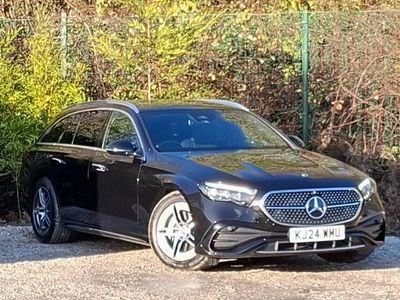 Black Used 2024 Mercedes E200 AMG line Estate | £45,498