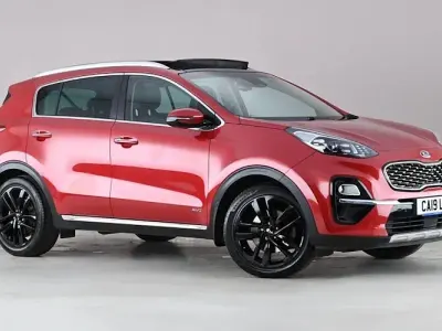 Used Kia Sportage 177 HP (130 kW) 2019 Red SUV