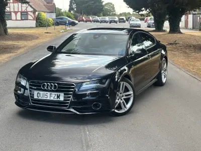Used Audi A7 S-Line 2015 Black Hatchback