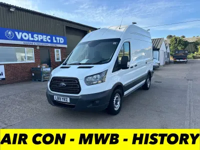 Used Ford Transit 130 HP (95 kW) 2019 White Van