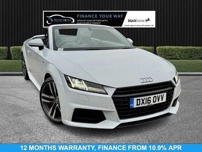 White Used 2016 Audi TT Roadster S-Line Cabriolet | £10,595 (Good price)