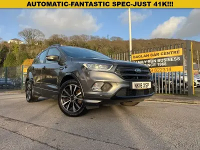 Used Ford Kuga ST-Line 120 HP (88 kW) 2018 Grey SUV