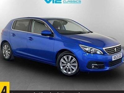 Blue Used 2021 Peugeot 308 Allure Hatchback | £10,995 (Good price)