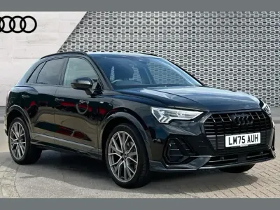Used Audi Q3 Black Edition 150 HP (110 kW) 2025 Black SUV