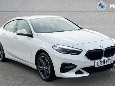 Used BMW 218 Sport Line 136 HP (100 kW) 2021 Alpine white Coupe
