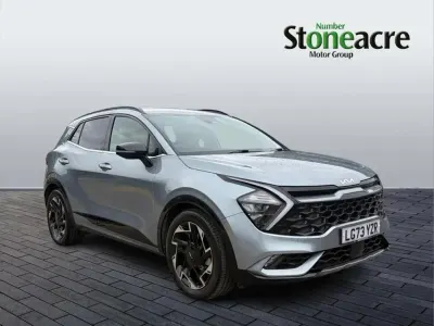 Used Kia Sportage GT-Line 147 HP (108 kW) 2023 Silver SUV