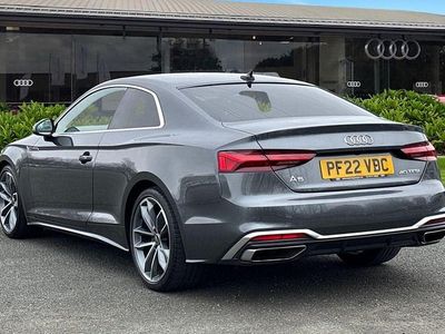 Used Audi A5 S-Line 204 HP (150 kW) 2022 Grey Coupe