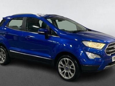 Used Ford Ecosport Titanium 125 HP (91 kW) 2019 Blue SUV