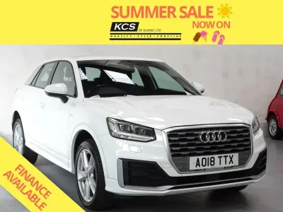 Used Audi Q2 S-Line 150 HP (110 kW) 2018 White SUV